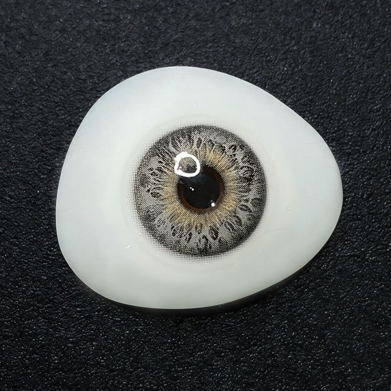 Kitsune Glow Gray 6 Months Contact Lenses | 2 Pcs
