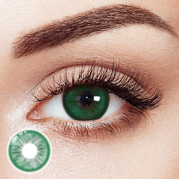 Glacier Green Yearly Contact Lenses