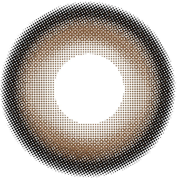 Cheese Tart Brown Prescription Yearly Contact Lenses