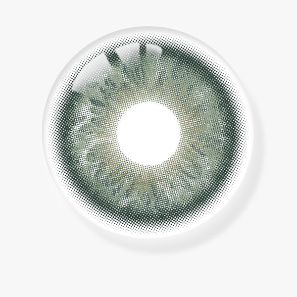 Kitsune Glow Green 6 Months Contact Lenses | 2 Pcs
