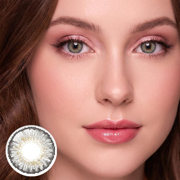 3-Tone Grey Yearly Contact Lenses