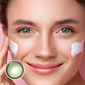 Diamond Ever Green Contact Lenses