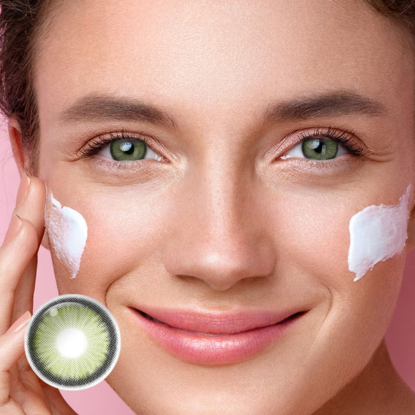 Diamond Ever Green Contact Lenses