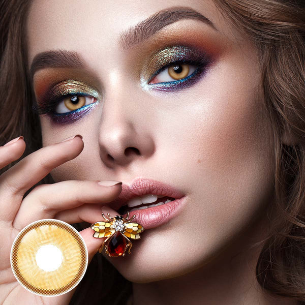 Birkin Brown Yearly Contact Lenses