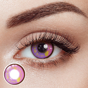 Lunar Earth Violet Costume Yearly Contact Lenses