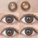 Phantom Brown Yearly Contact Lenses