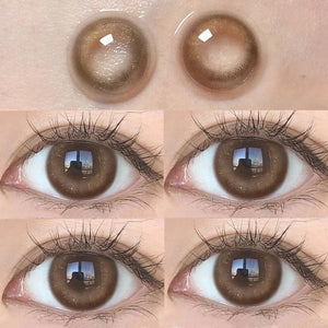 Phantom Brown Yearly Contact Lenses