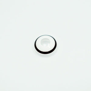 Circle White Costume Contact Lenses