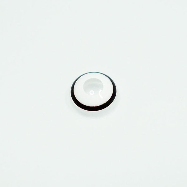 Circle White Costume Contact Lenses