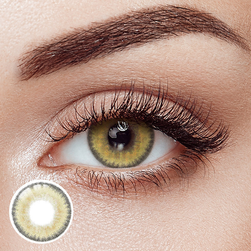 LA Girl Brown Yearly Contact Lenses