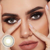 Premium Candy Grey Prescription Contact Lenses