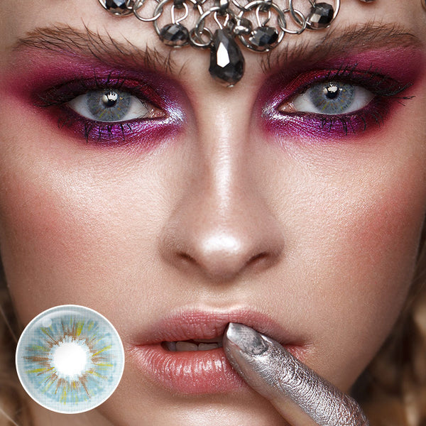 Broadway Allure Blue Contact Lenses