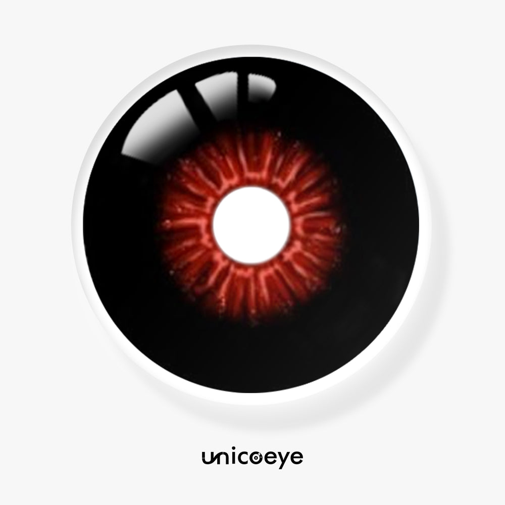 Tokyo Ghoul Black Sclera 17mm Costume Yearly Contact Lenses