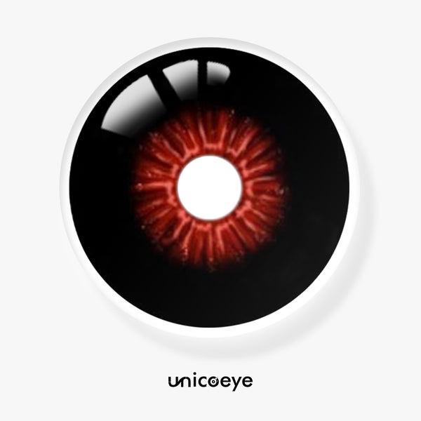 Tokyo Ghoul Black Sclera 17mm Costume Yearly Contact Lenses