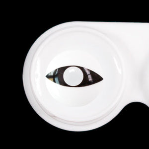 Reptile White Costume Contact Lenses