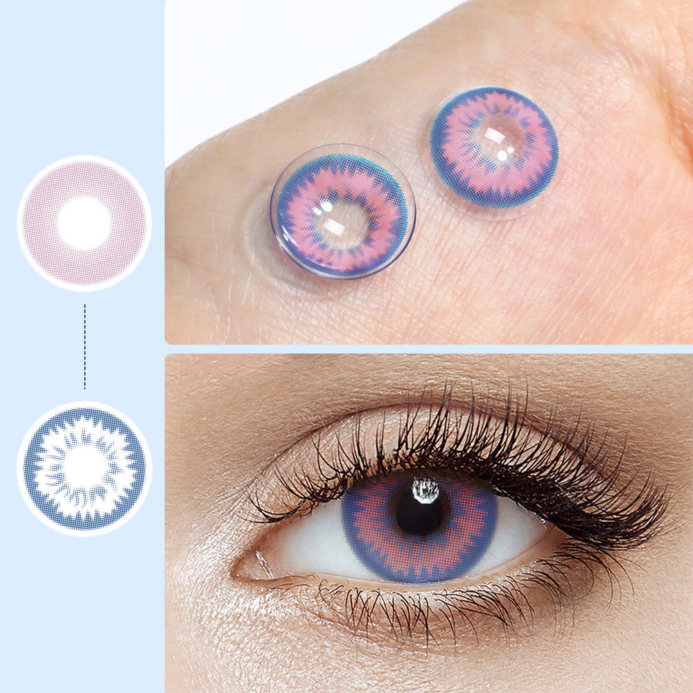 [Pre-Sale] Blazing Blue 6 Months Contact Lenses