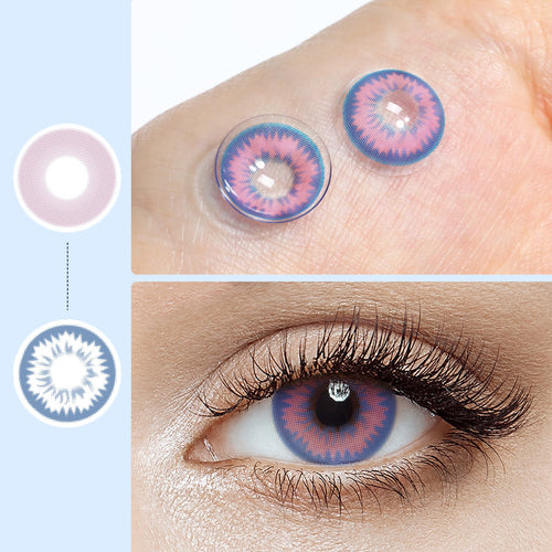 [Pre-Sale] Blazing Blue 6 Months Contact Lenses