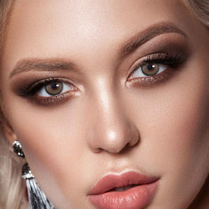 Roze Beige Brown Prescription 6 Months Contact Lenses
