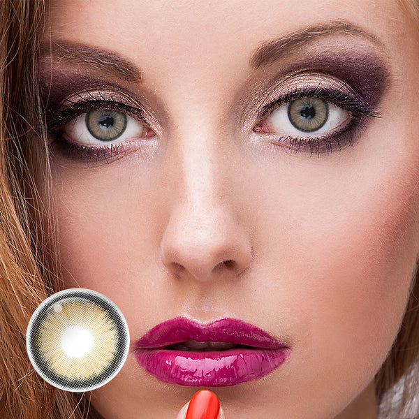 Diamond Candy Brown Prescription 6 Months Contact Lenses