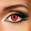 Circle Red Costume Contact Lenses