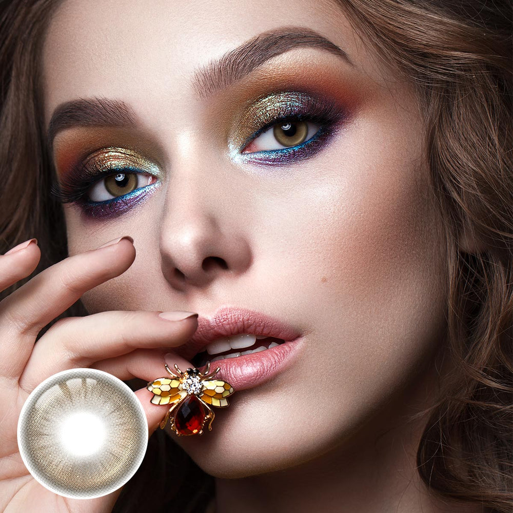Monaco Brown Prescription Yearly Contact Lenses