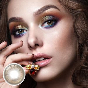 Monaco Brown Prescription Yearly Contact Lenses