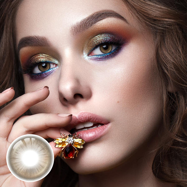 Monaco Brown Prescription Yearly Contact Lenses