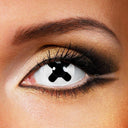 Black Cross Cosplay Contact Lenses