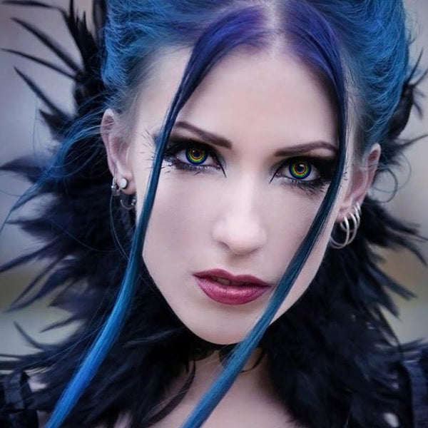 Multiple Rainbow Contact Lenses