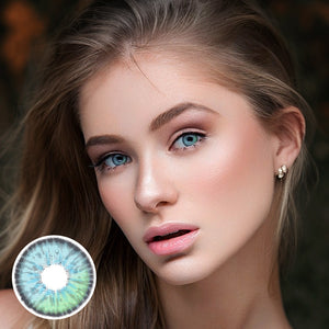 Cipher Blue Green 6 Months Contact Lenses