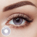 Magnificent Paintings Purple Prescription Yearly Contact Lenses