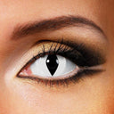 Reptile White Contact Lenses