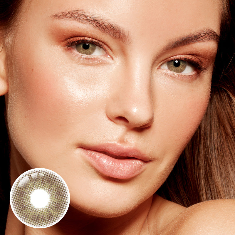 Love Story Brown Prescription Yearly Contact Lenses