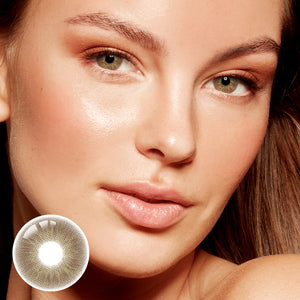 Love Story Brown Prescription Yearly Contact Lenses