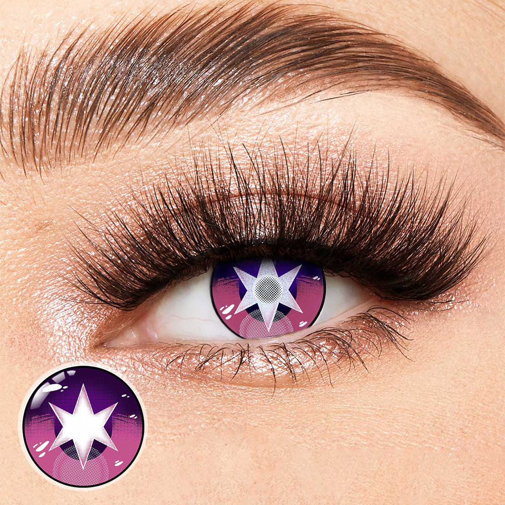 Hoshino Purple Costume Yearly Contact Lenses