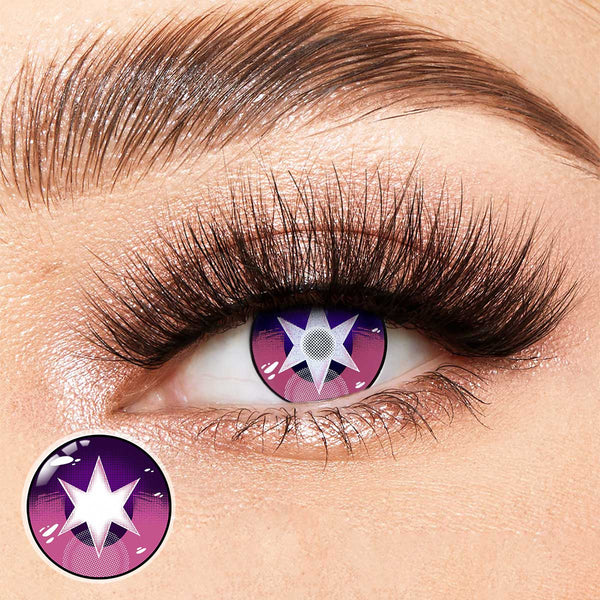 Hoshino Purple Costume Yearly Contact Lenses