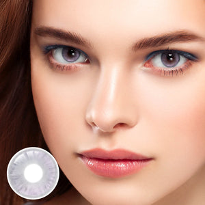 Magnificent Paintings Purple Prescription Yearly Contact Lenses