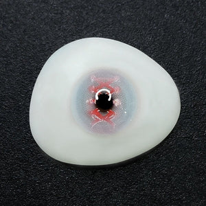 Psycho Lace Pink Costume Yearly Contact Lenses | 2 Pcs