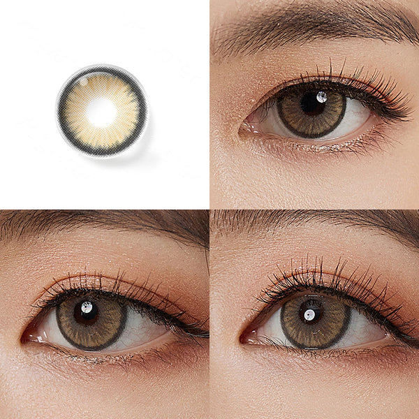 Diamond Candy Brown Prescription 6 Months Contact Lenses