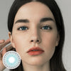Amber Blue 6 Months Contact Lenses