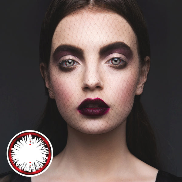 Clown Black Costume 6 Months Contact Lenses