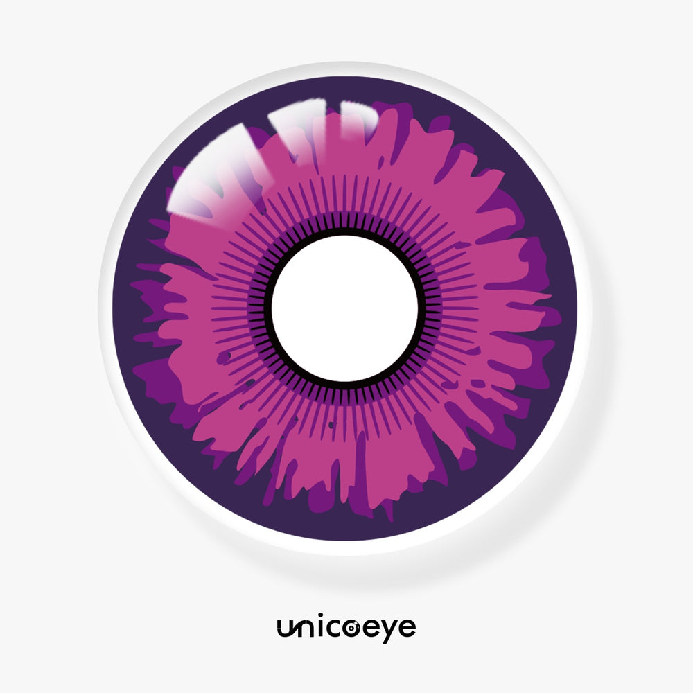 Wicked Enigma Purple Costume 6 Months Contact Lenses | 2 Pcs