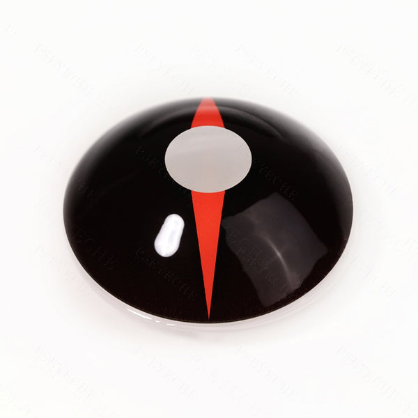 Compass Black Sclera 22mm Costume Yearly Contact Lenses