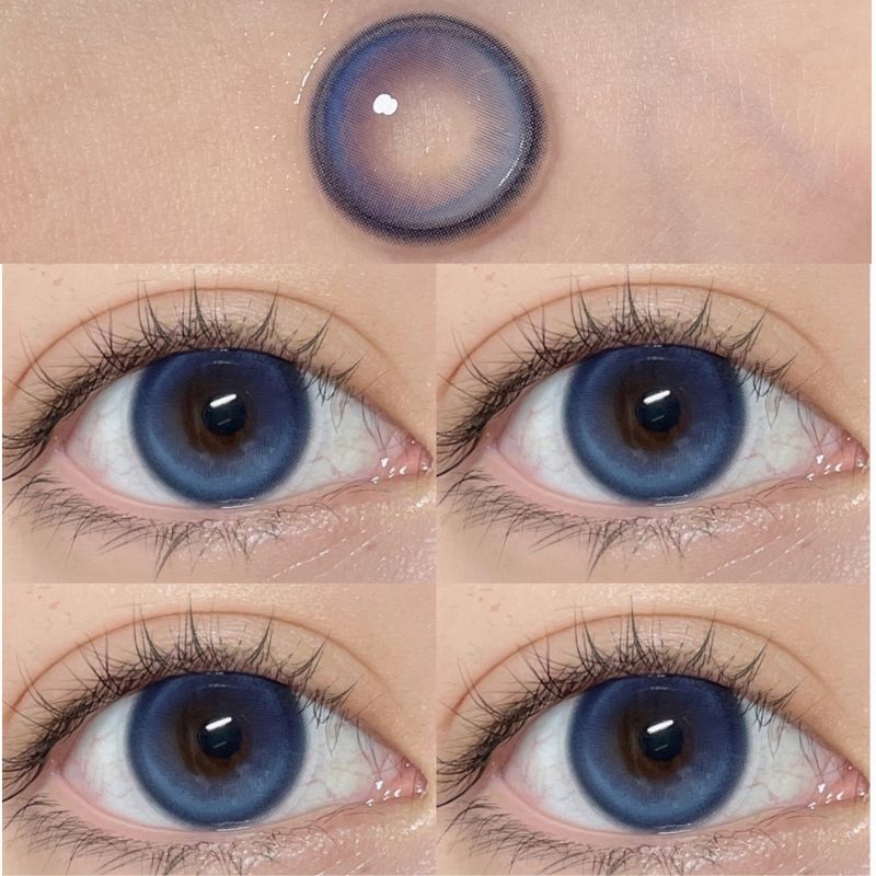 Cerulean Blue Yearly Contact Lenses