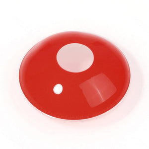 Red Zombie Sclera 17mm Costume Yearly Contact Lenses