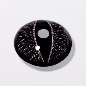 Devil's Eye Black Sclera 17mm Costume Yearly Contact Lenses