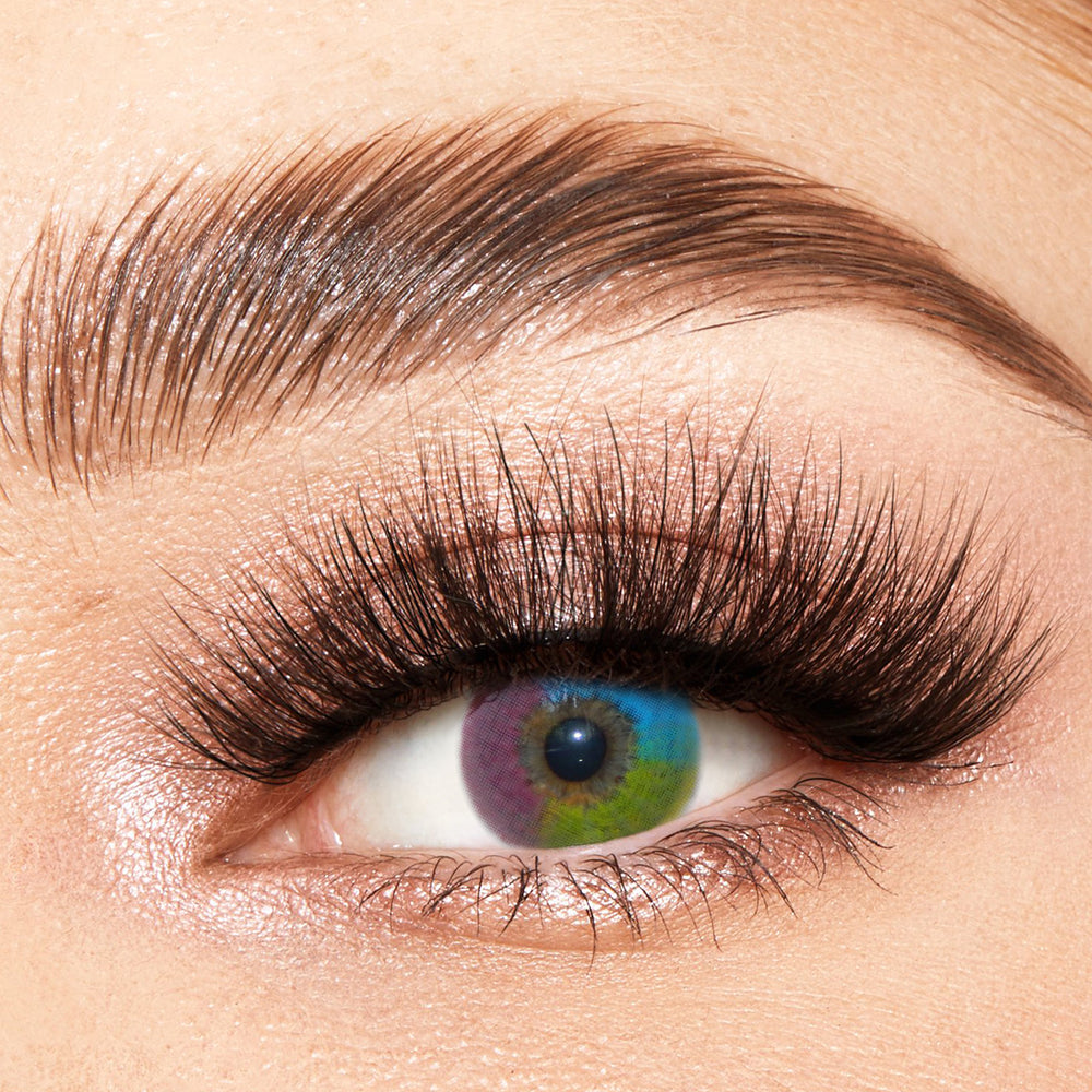 Nebula Rainbow Costume Yearly Contact Lenses