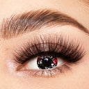 Demon Black Costume Yearly Contact Lenses