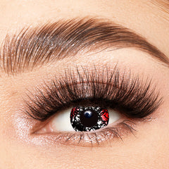 Demon Black Costume Yearly Contact Lenses