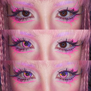 Lunar Earth Violet Costume Yearly Contact Lenses